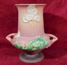 Roseville Pink Primrose Art Pottery Vase