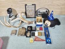Tray Lot of Estate Collectibles