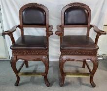 Pair of Thomas Aaron Victoria Spectator Sports Chairs