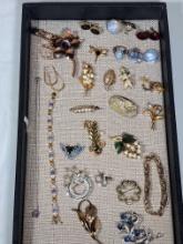 Vintage Gold Filled & Sterling Silver Jewelry Lot
