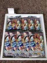 9 Yu-Gi-Oh! Metal Raiders MRD 1st Edition Sealed Booster Blister Packs 2002