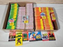 Collection of 1980's Sealed Topps Baseball Cards Plus Comics & Pop Culture