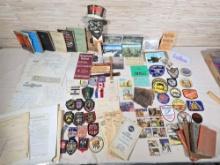 Case Lot of Train Ephemera, Patches, Black Americana, & More