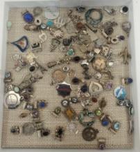 Tray Lot Of Sterling Silver Jewelry