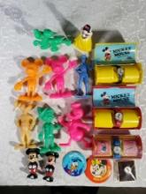 Walt Disney Mickey Mouse Watches (4), Marx Figures and More