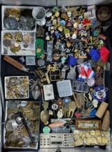 Large Tray Lot Of Collectibles