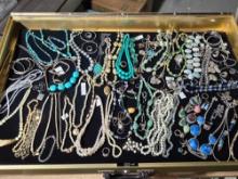 Case Lot of Costume Jewelry Incl. Signed