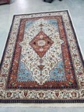 Finely Hand Knotted Wool Tabriz Oriental Carpet / Rug