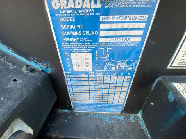 Gradall 534D6-42 W Telehandler