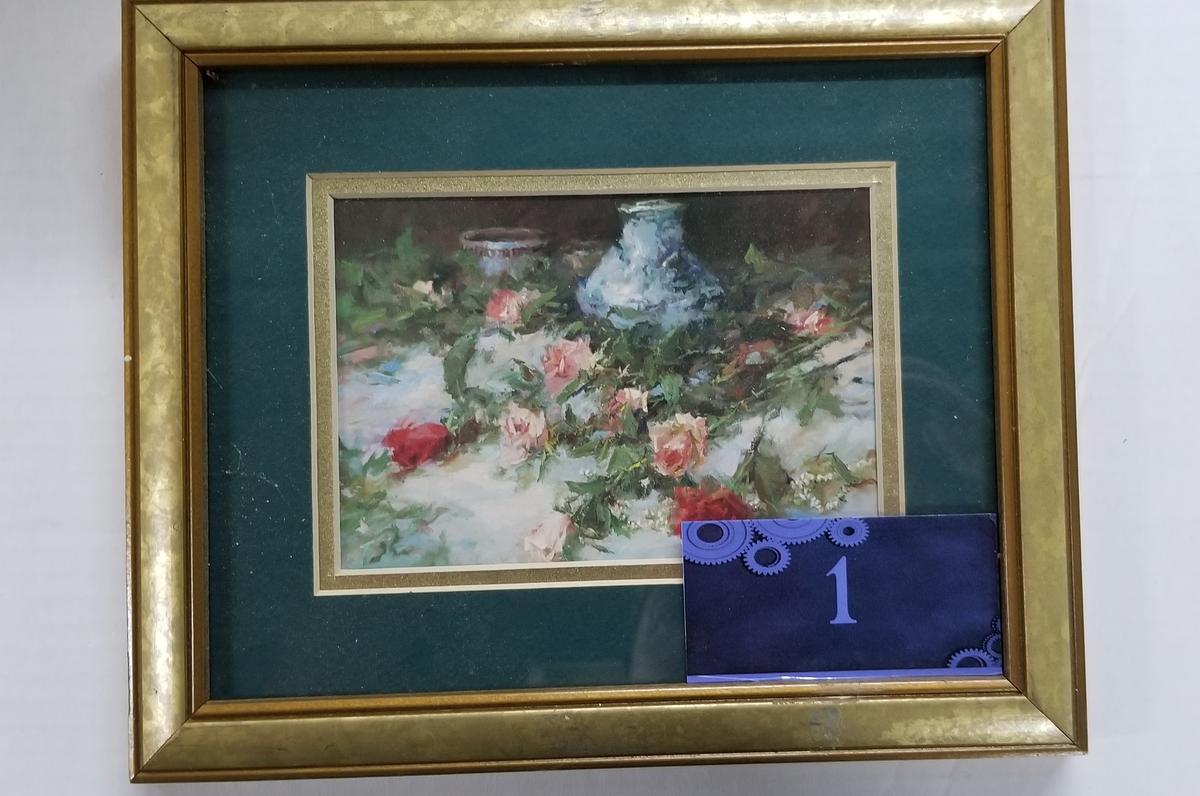 Framed Image, roses