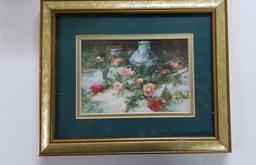 Framed Image, roses