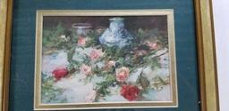 Framed Image, roses