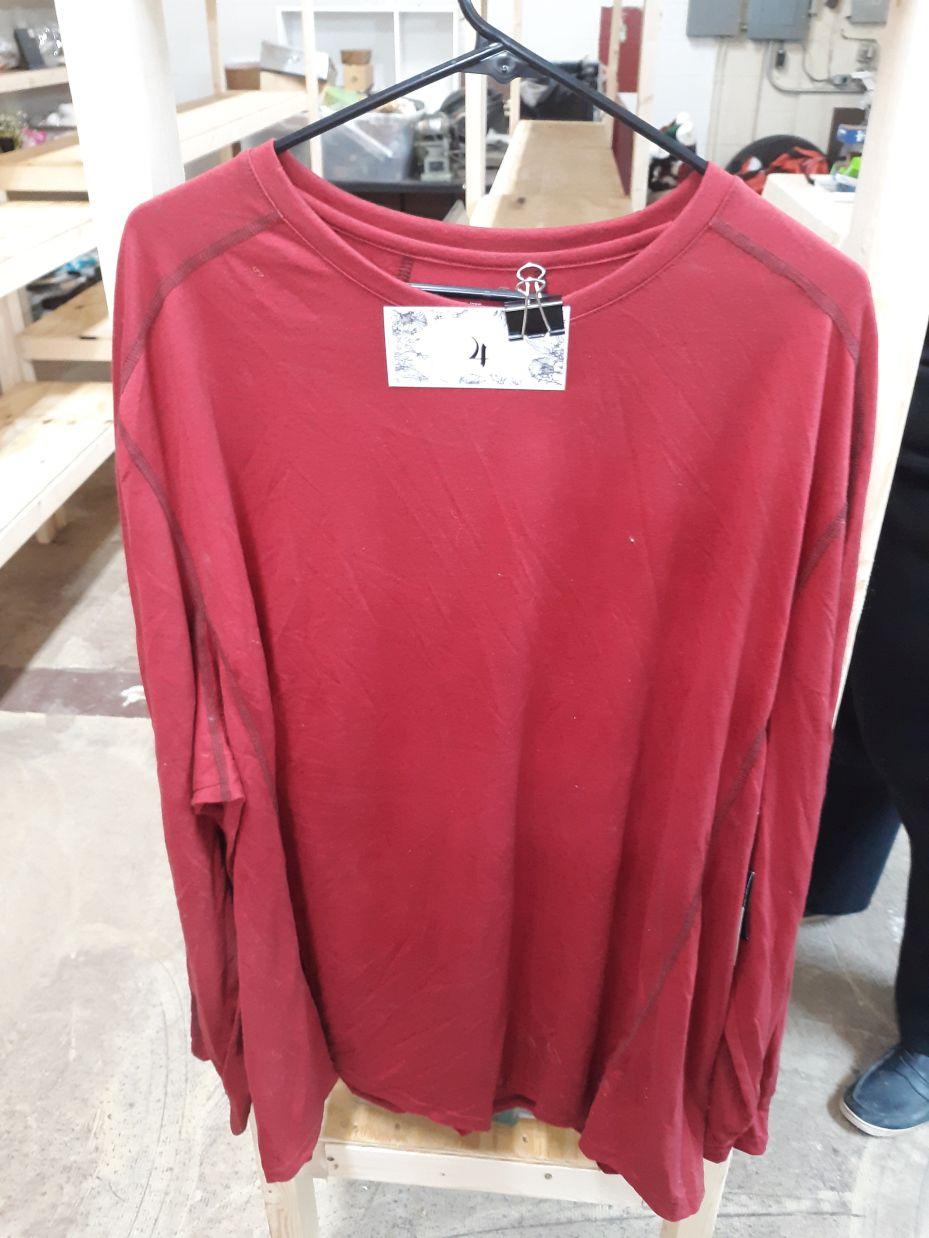 shirt, swiss tech, 3x, men's red
