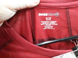 shirt, swiss tech, 3x, men's red