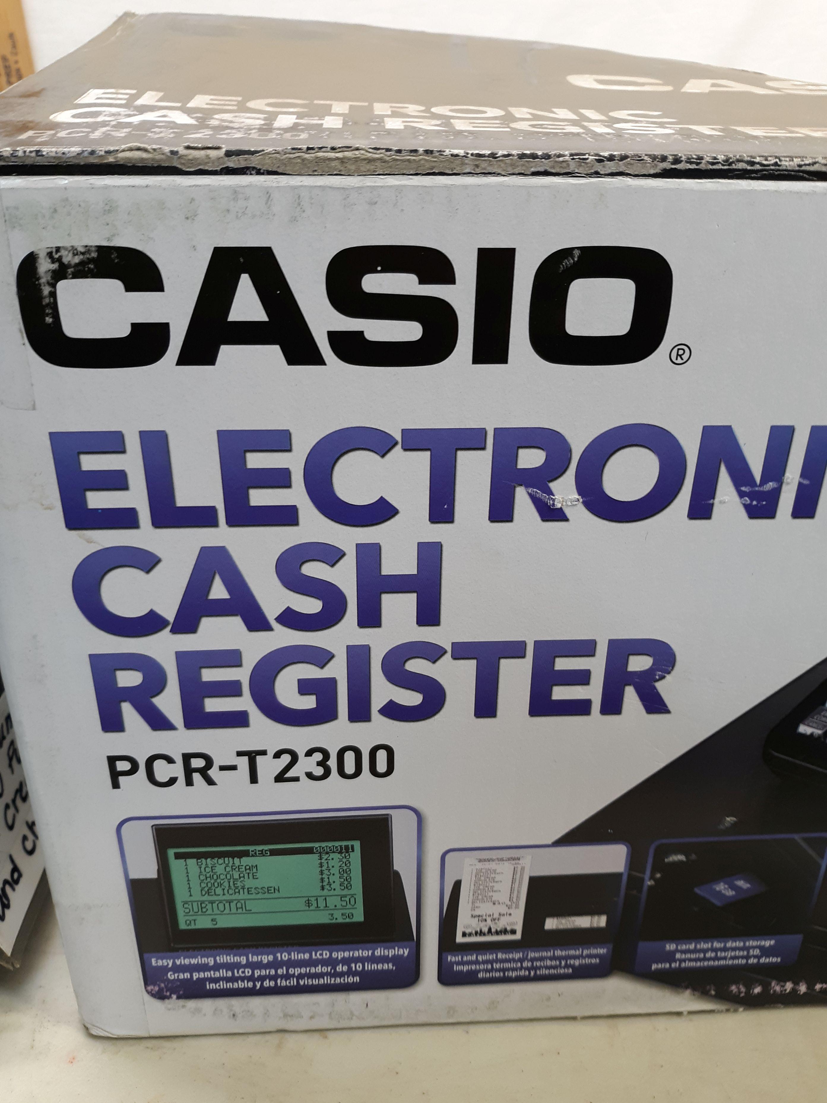 Cash Register, Casio, PCR-T2300