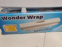 Wonder Wrap container and Proctor Silex clothes steamer