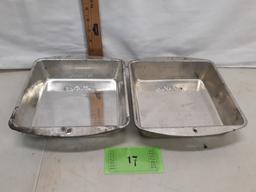 2-Bake King 8x8x2 baking pans