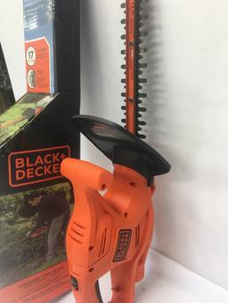 Black + Decker Corded 17 Inch Hedge Trimmer