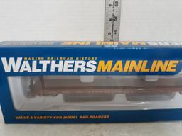 HO Scale, Walthers Mainline, 75' Pback Flatcar,PA, WAL9105215