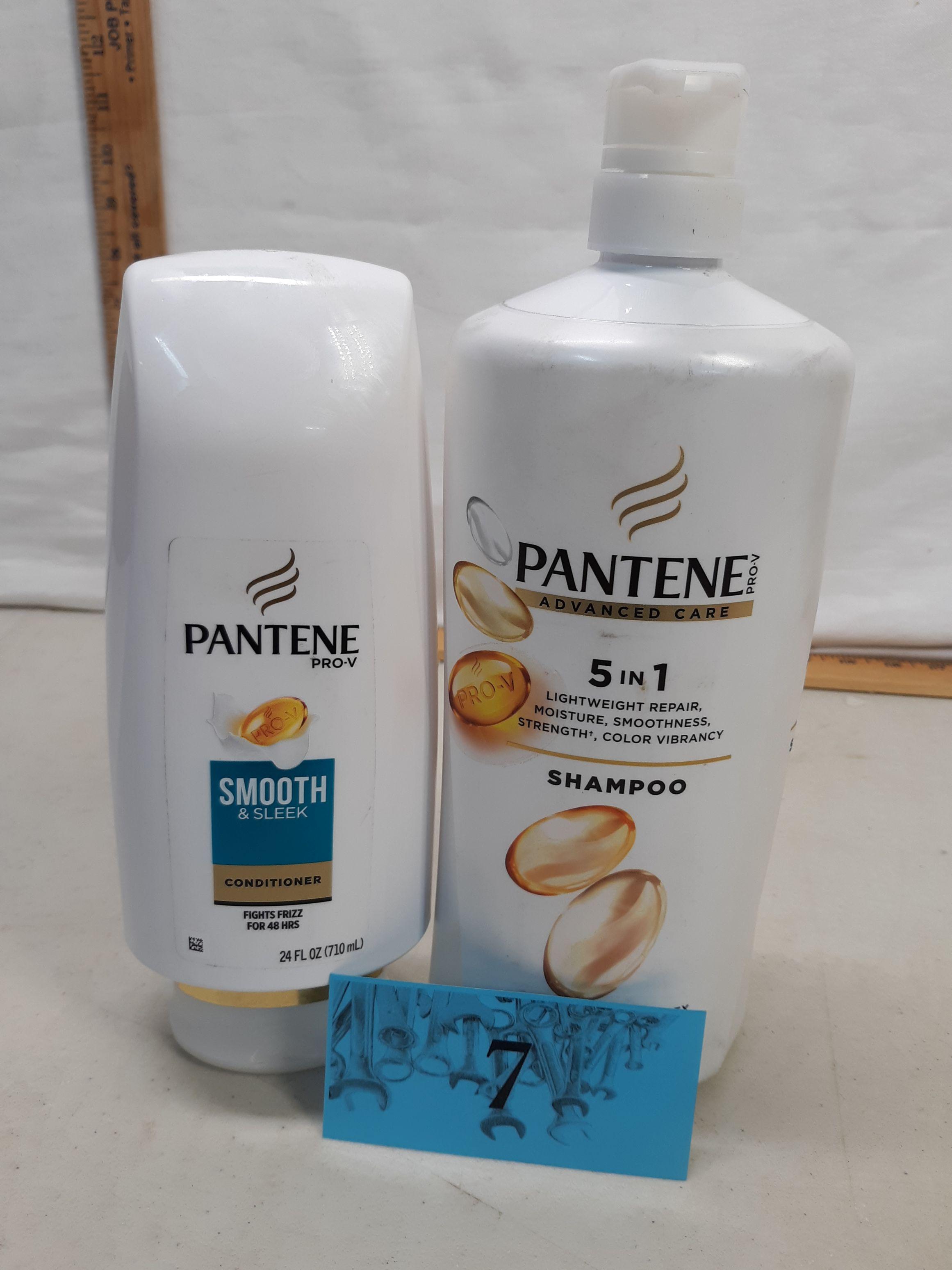 Pantene Pro-V 5 in 1 Shampoo and Smooth and Sleek Conditioner