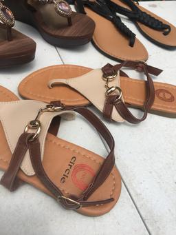 (3) Pair of Ladies Sandles/Size 7