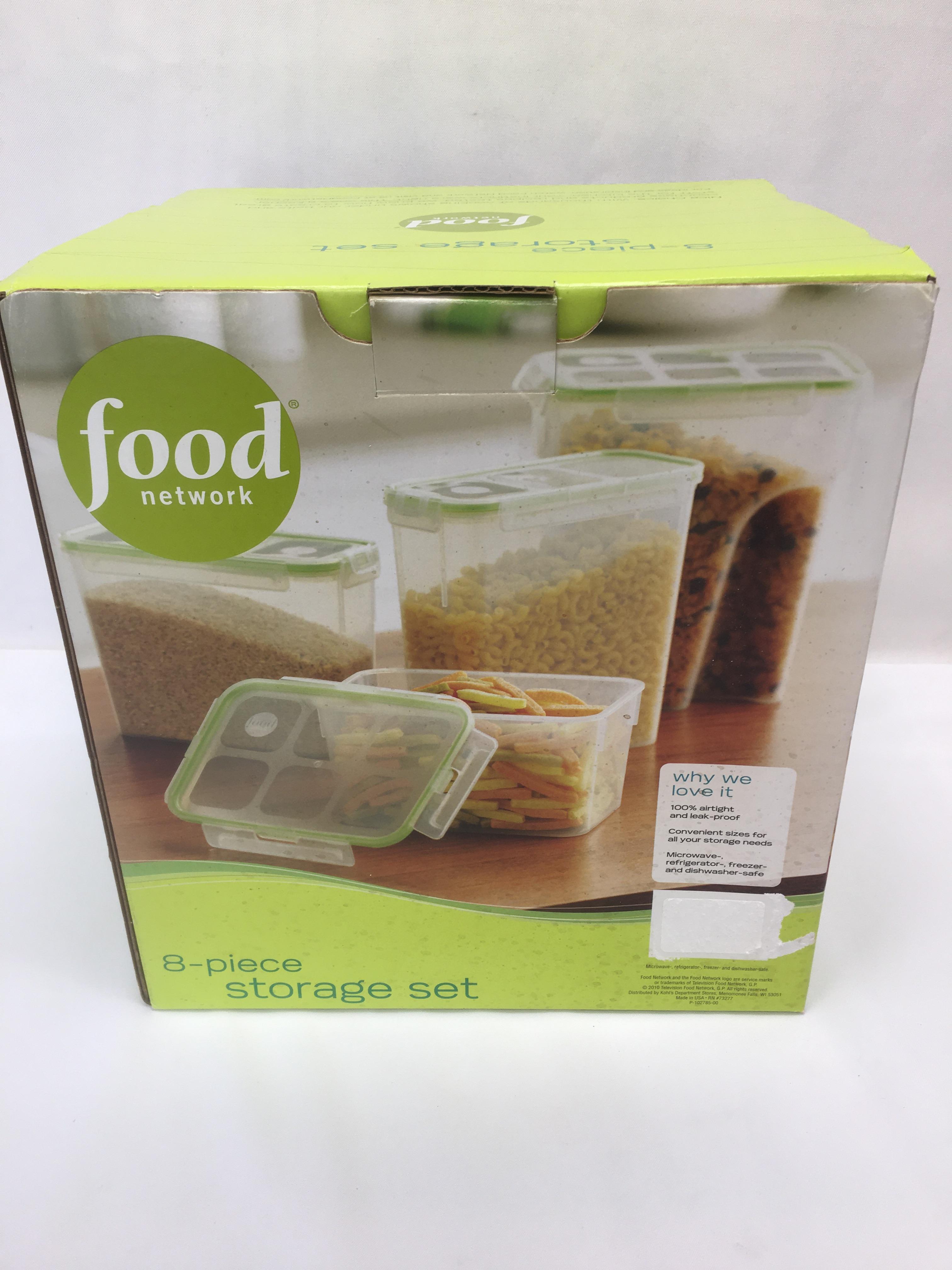 Food Network 8 Piece Storage Set