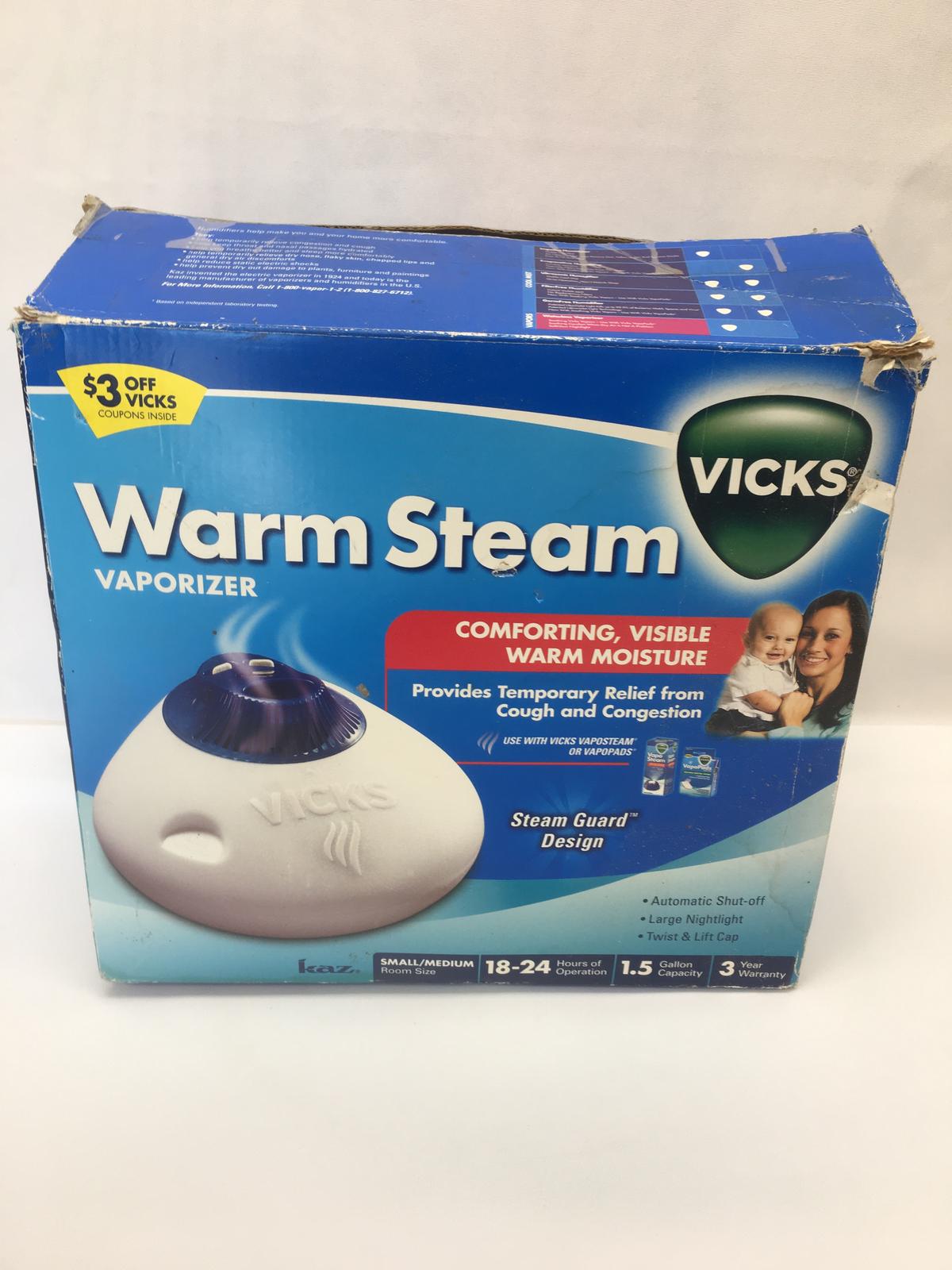 Vicks Warm Steam Vaporizer