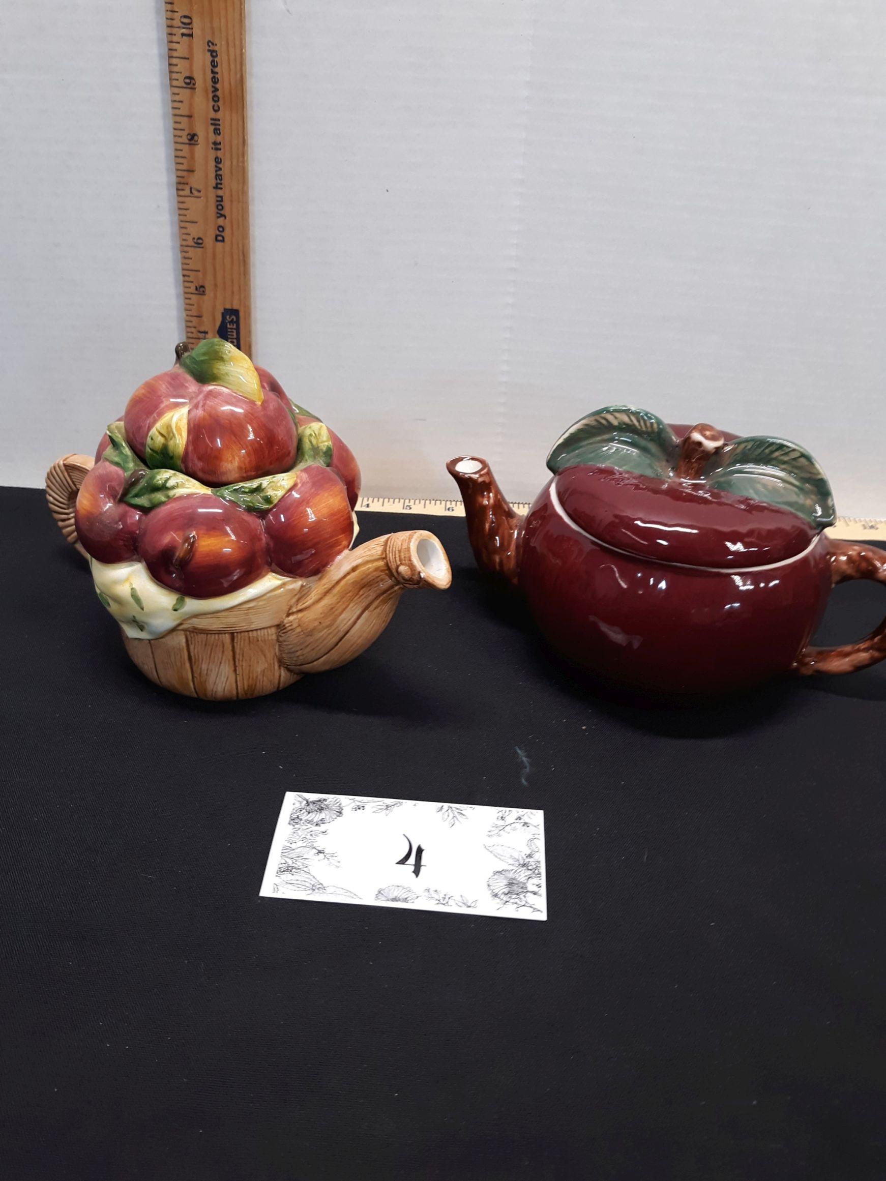 Apple Teapots