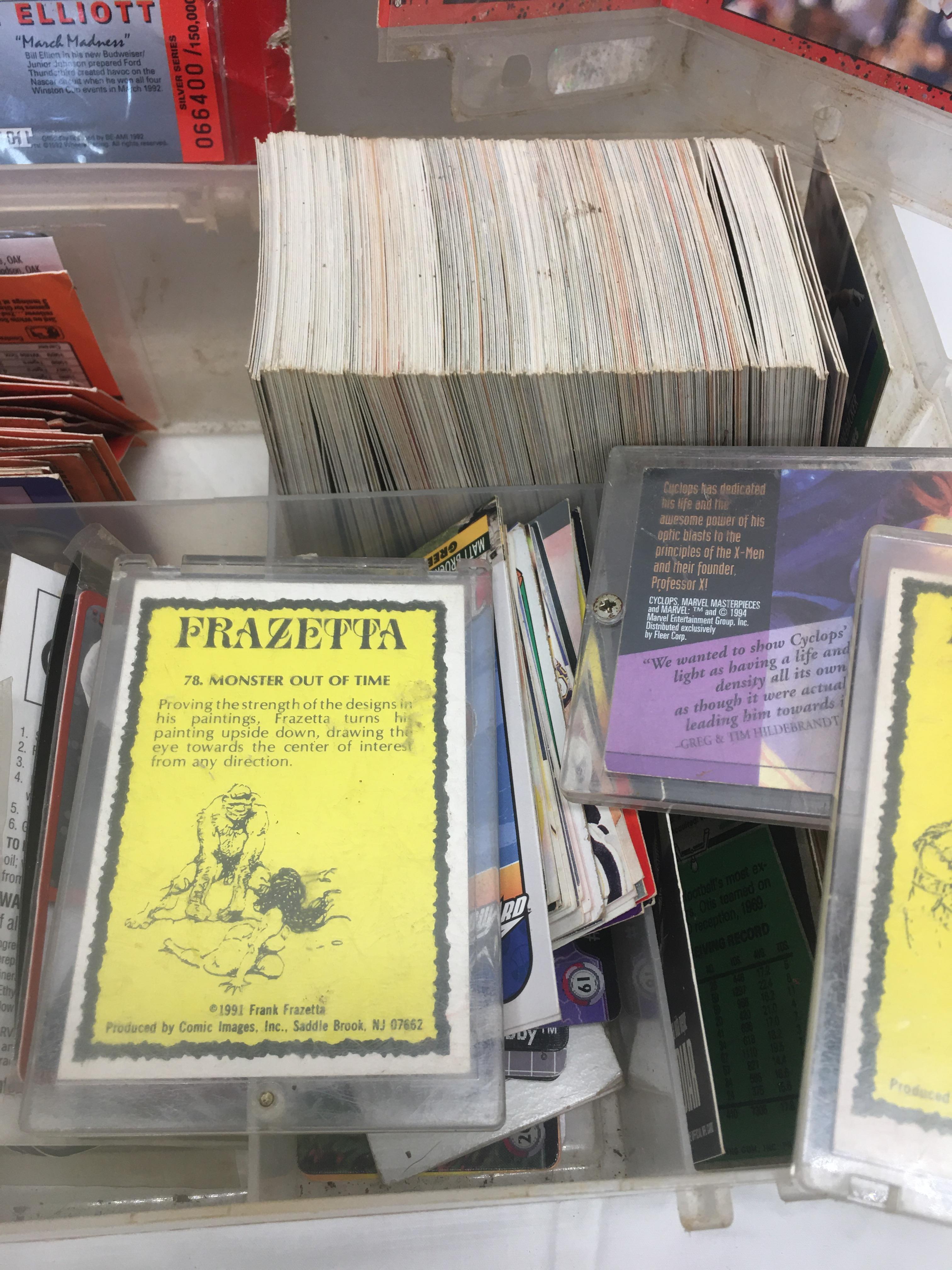 Box Lot/Baseball Cards, Football Cards, ETC.