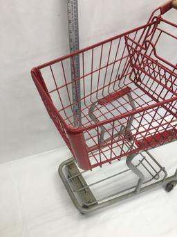 Kids Metal Shopping Cart