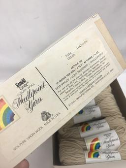 Risdon Dritz Pure Virgin Wool NeedlePoint Yard/Cream