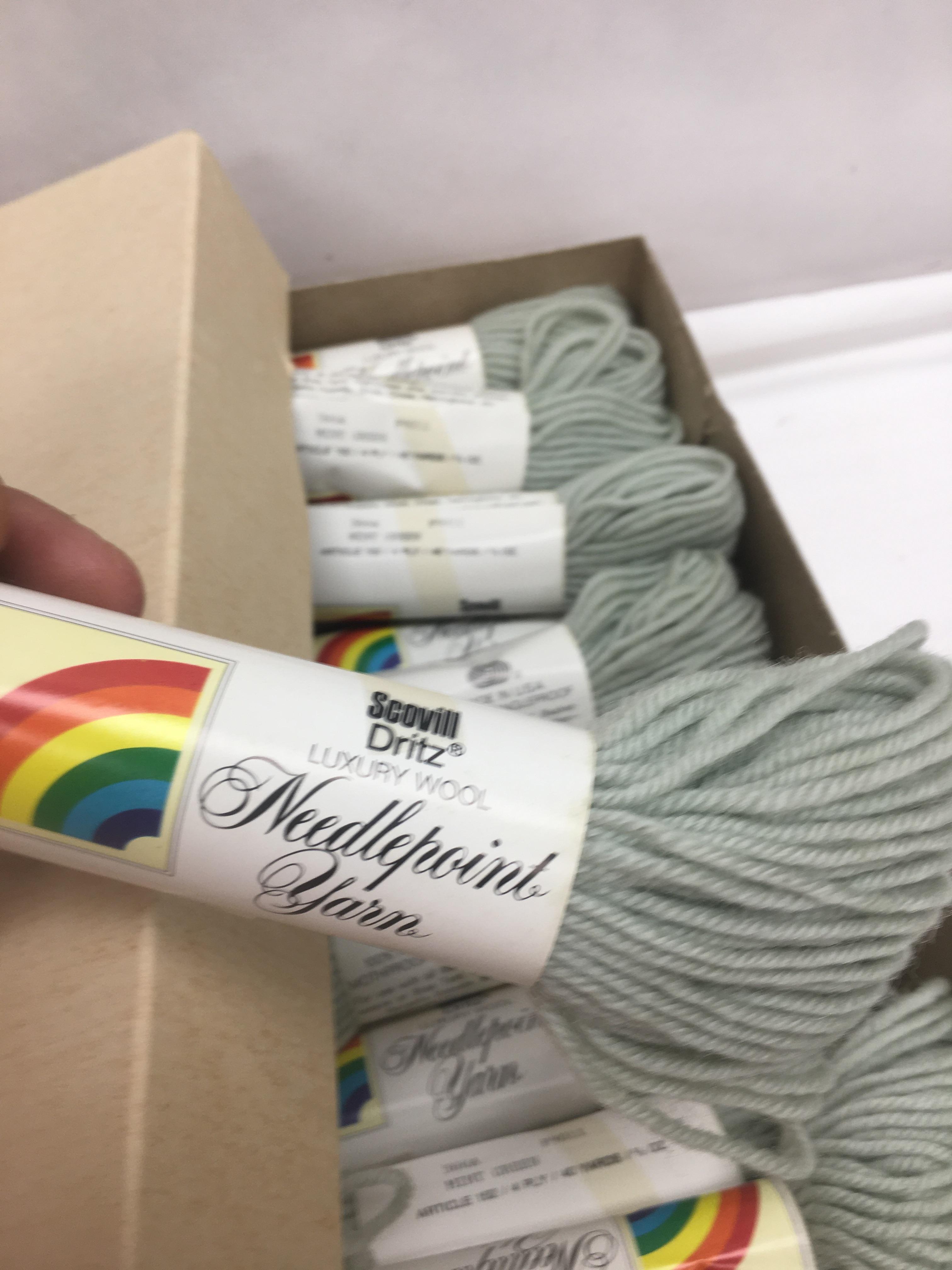 Scovill Dritz Pure Virgin Wool NeedlePoint Yarn
