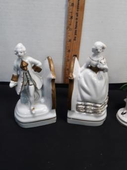 Book ends, figurines, Made in Japan