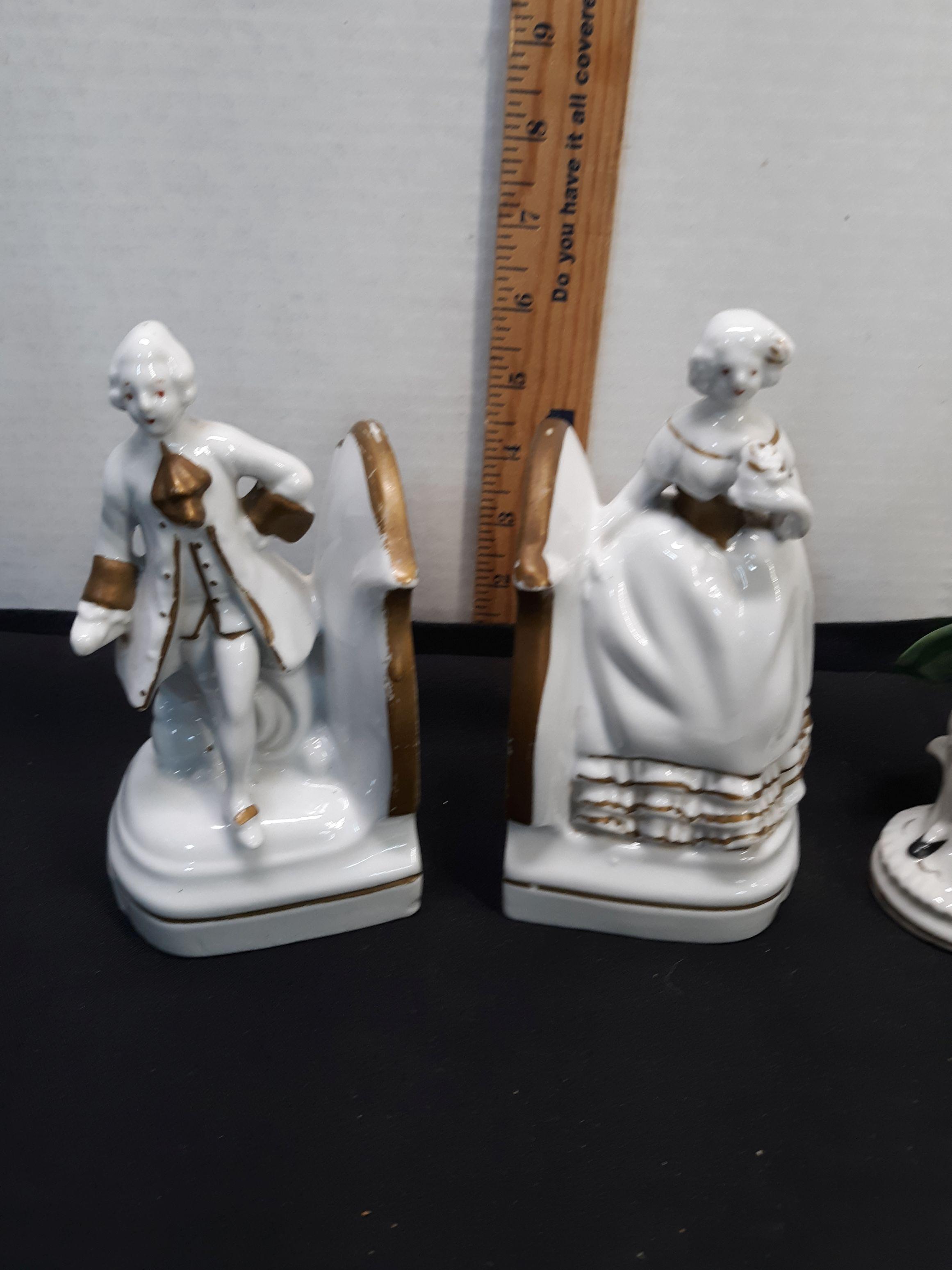 Book ends, figurines, Made in Japan