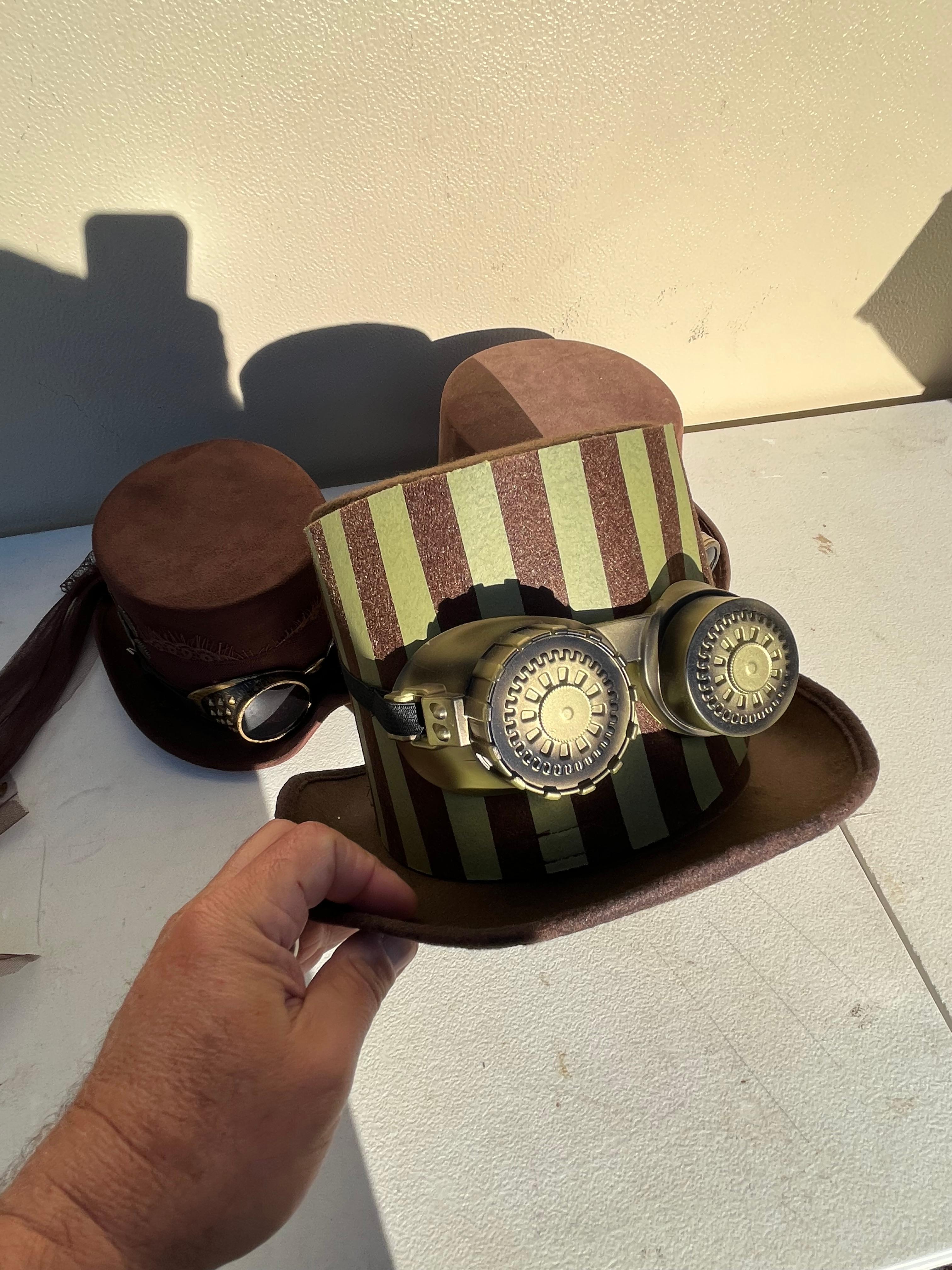 (3) Steam Punk Hats