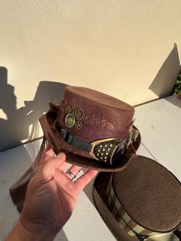 (3) Steam Punk Hats