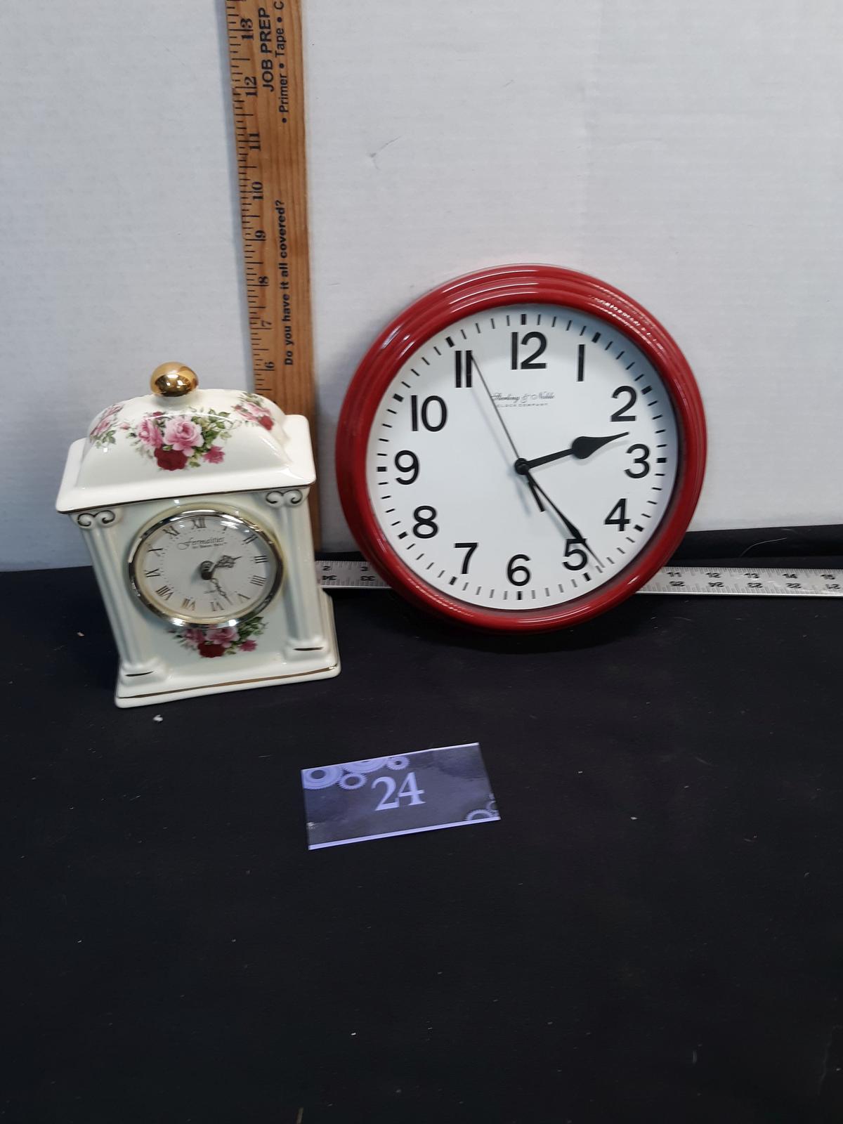 2 Clocks, Battery Operated, Both Work