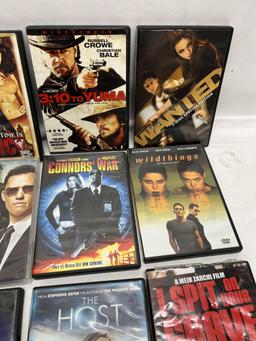(12) DVDs/The Last Kiss, Burn Notice, 3:10 to Yuma, The Host, ETC