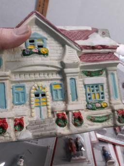 1995 Christmas House, Coblestone Corners People and Decor