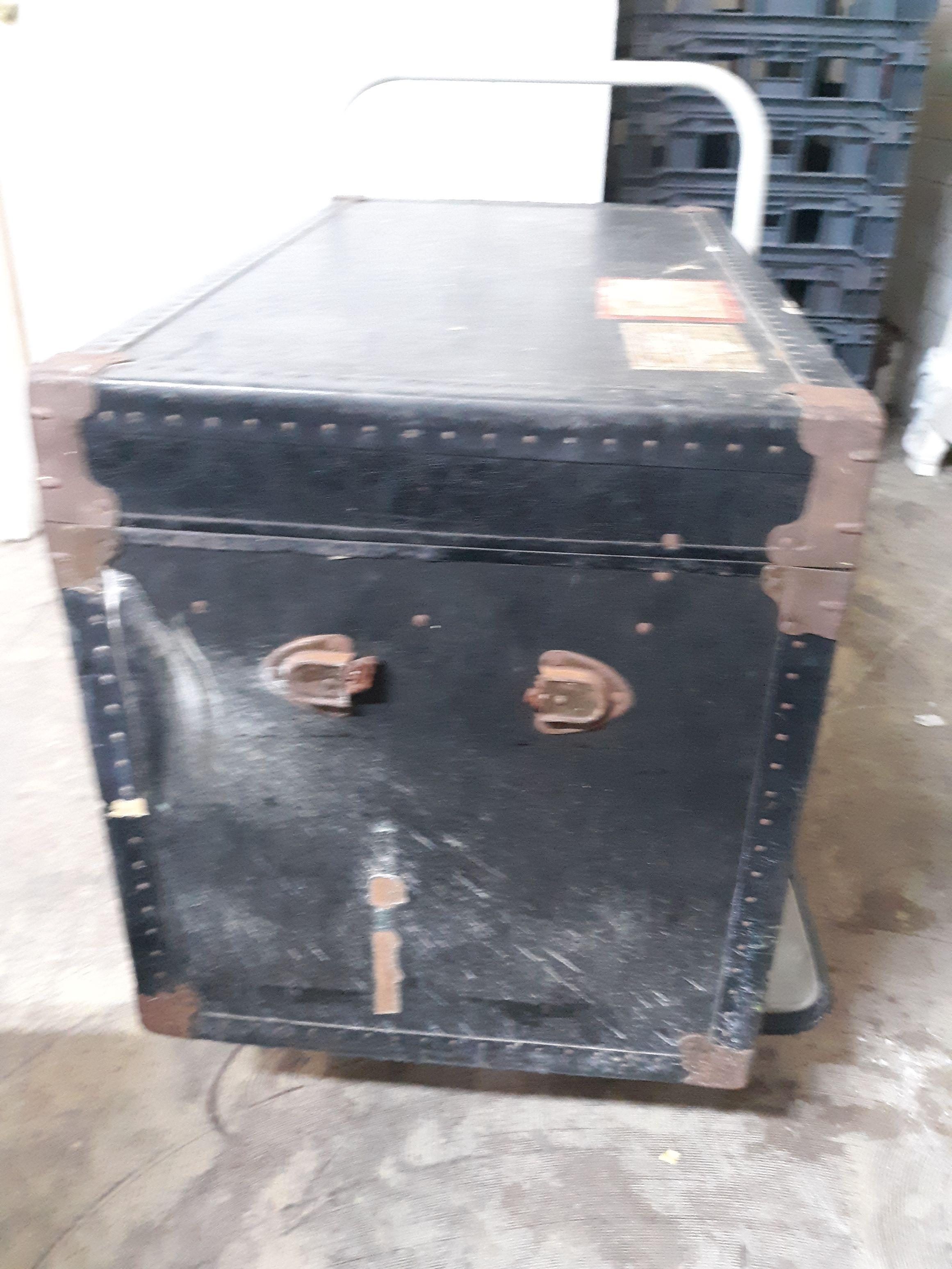 Steamer Trunk, cart not included