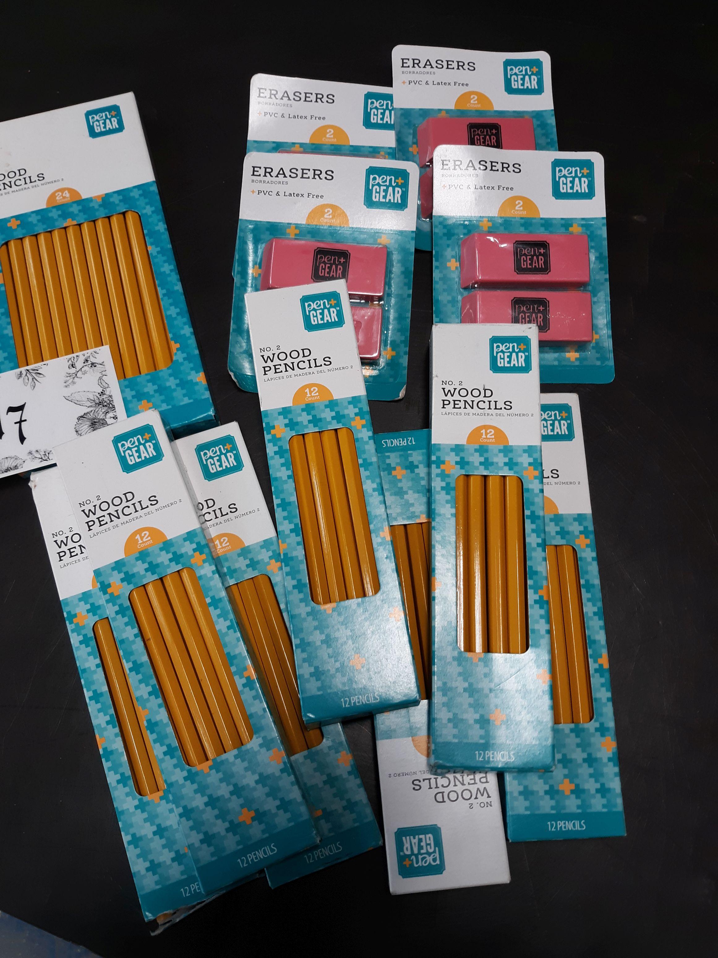 NO2 Pencils, 7 set of 12, 2 sets of 24, New