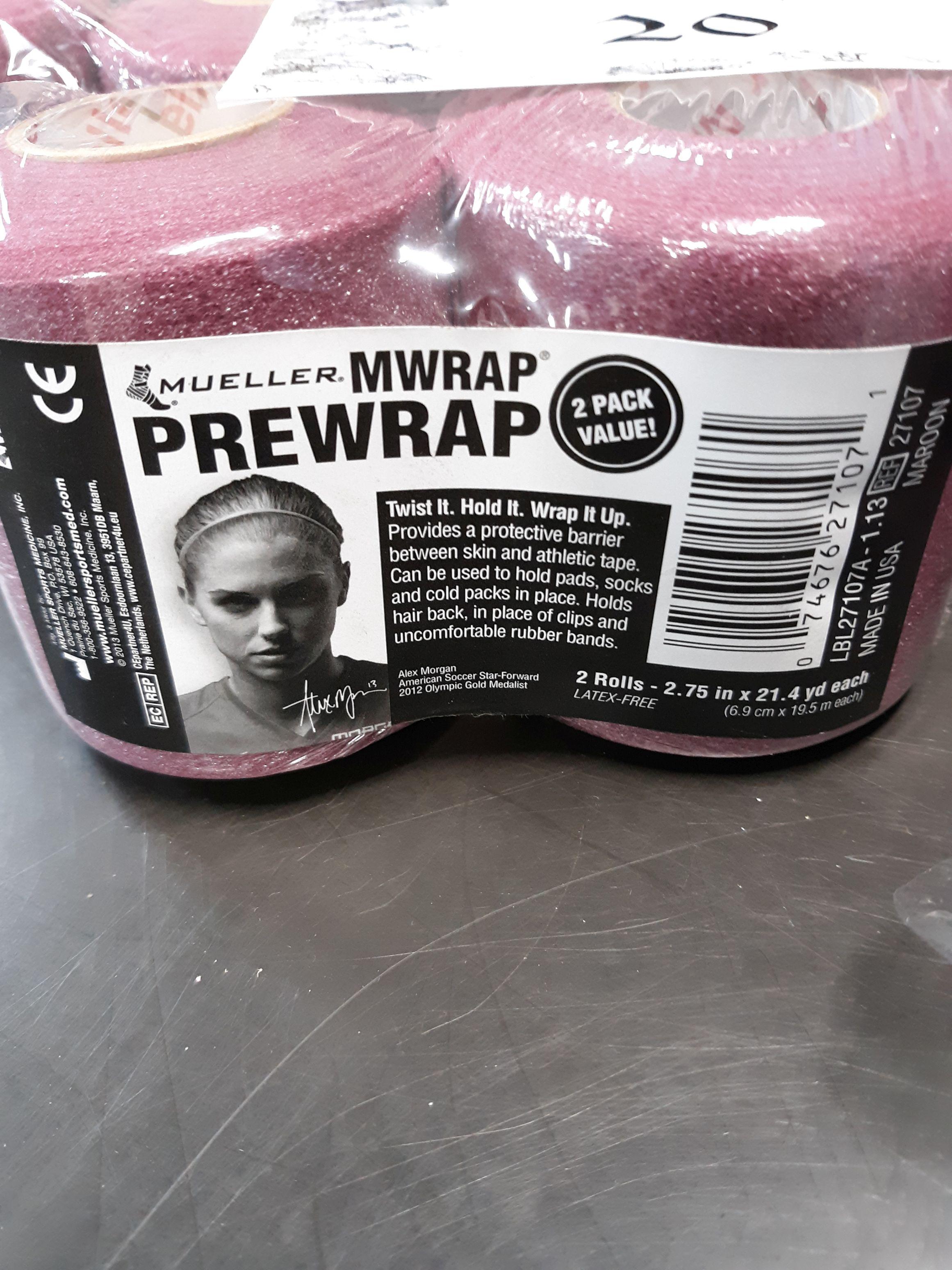 Mueller MWRAP PreWrap, Qty: 15, NEW