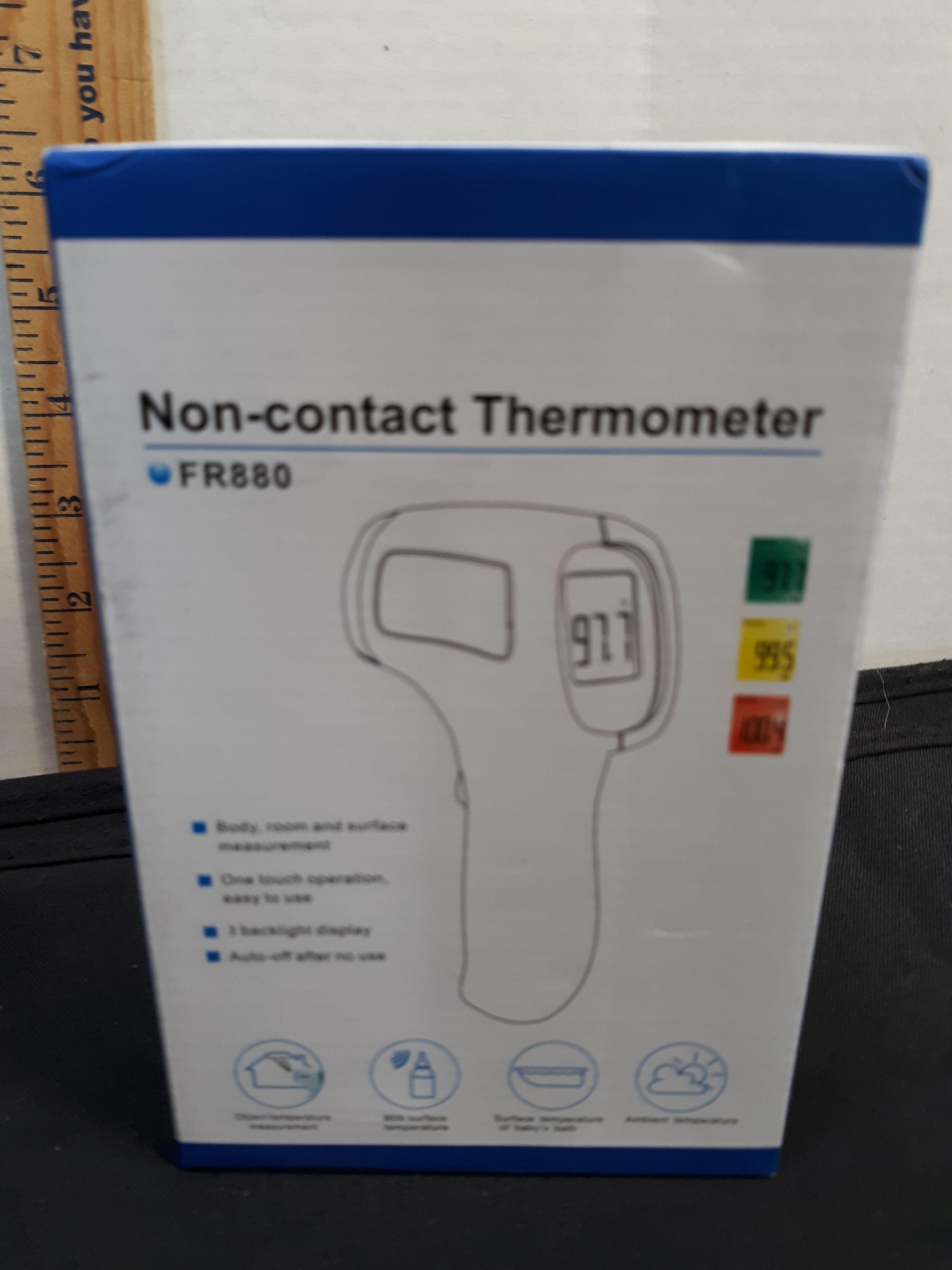 Non Contact IR thermometer, 2X Bid