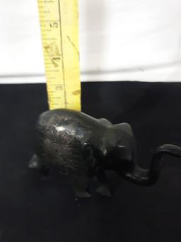 Elephant Figure, possible brass