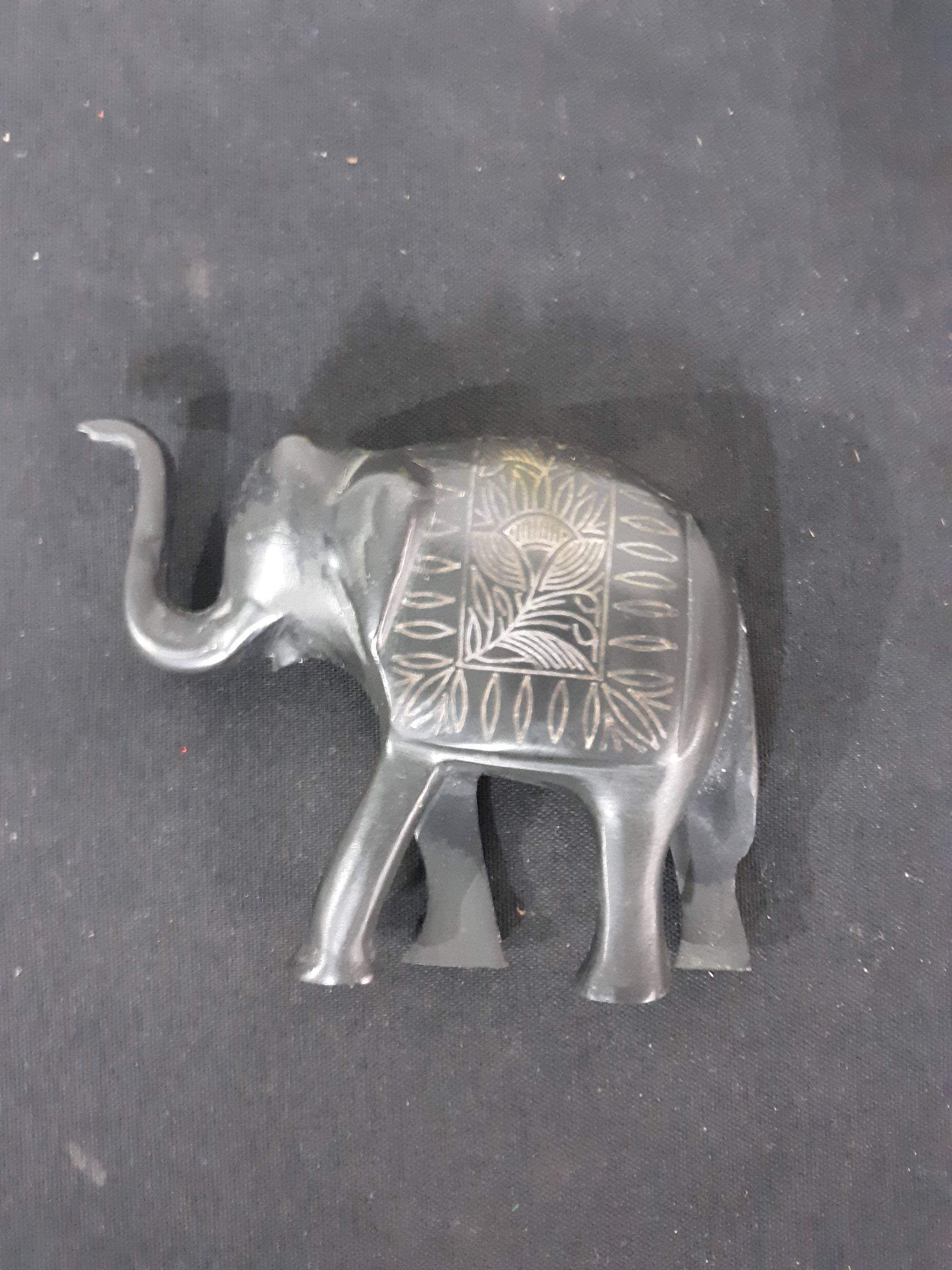Elephant Figure, possible brass