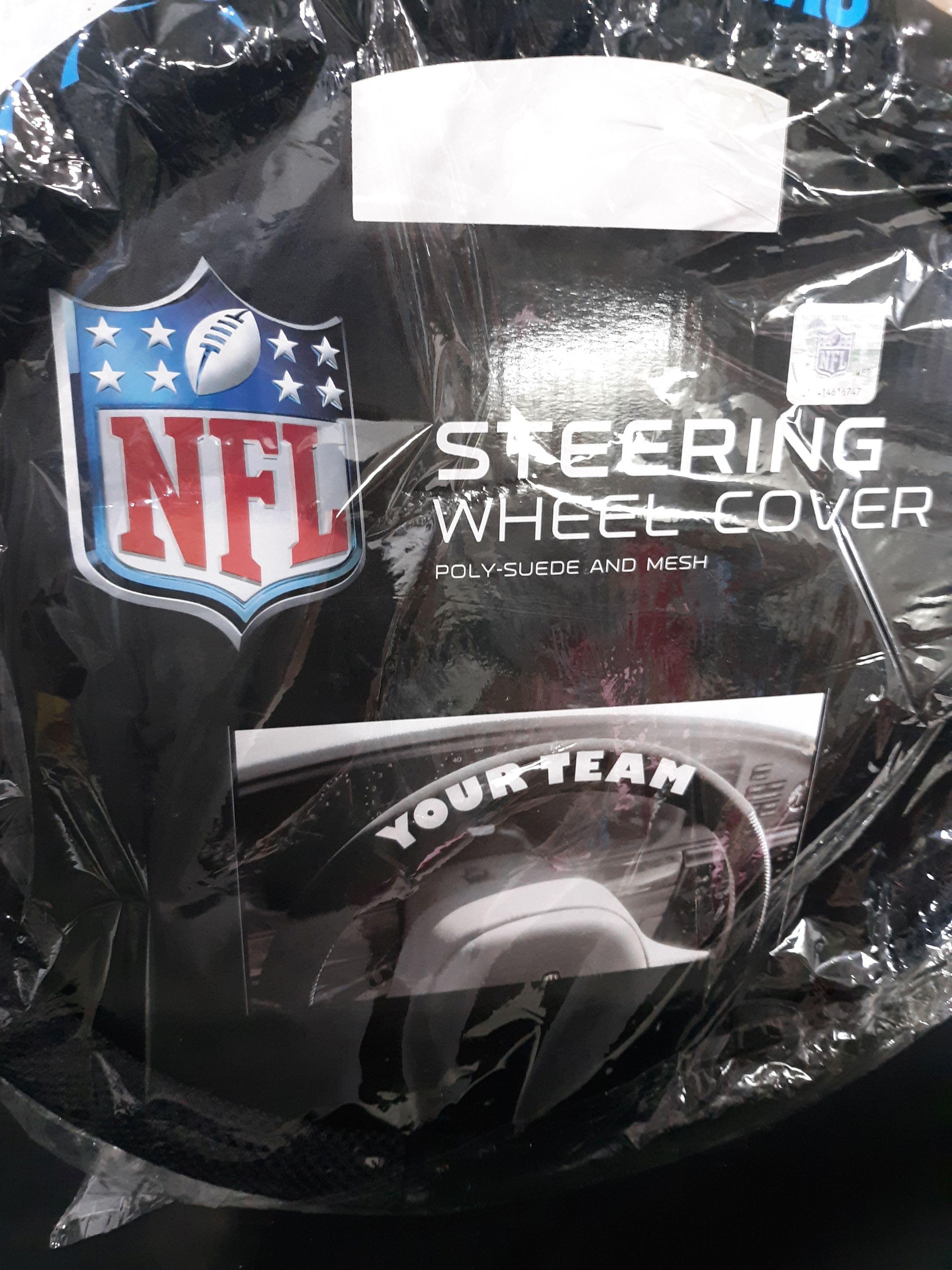 Steering Wheel Cover,Carolina Panthers, New