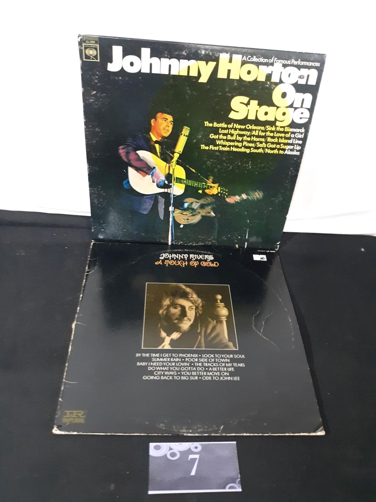 Johnny Horton and Johnny Rivers Albums