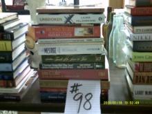 books, mixed lot of popular novels and other titles