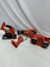 Box Lot/Black & Decker 18V Cordless Tools/Circular Saw, Reciprocating Saw, ETC