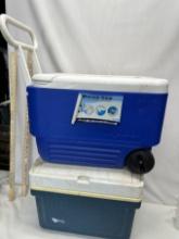 (2) Ice Chests/Coolers (iGLOO Wheeled 38 Quart, ETC (Local Pick Up Only)